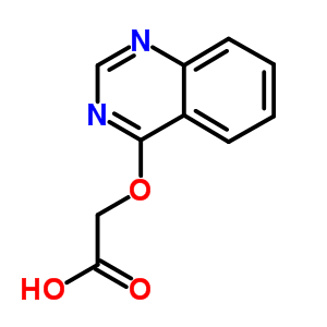 (Quinazolin-4-yloxy)-acetic acidStructure,842959-64-2Structure (Quinazolin-4-yloxy)-acetic acid Structure,842959-64-2Structure