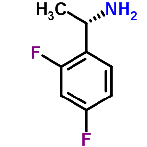 Benzenemethanamine, 2,4-difluoro-a-methyl-, (aS)-Structure,845252-02-0Structure Benzenemethanamine, 2,4-difluoro-a-methyl-, (aS)- Structure,845252-02-0Structure