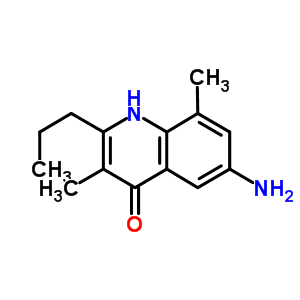 4(1H)-quinolinone,6-amino-3,8-dimethyl-2-propyl-Structure,849209-31-0Structure 4(1H)-quinolinone,6-amino-3,8-dimethyl-2-propyl- Structure,849209-31-0Structure