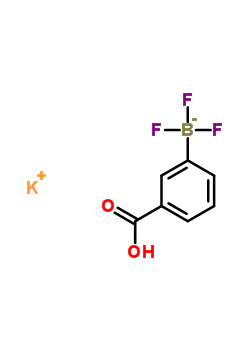 3-羧基苯基三氟硼酸鉀結(jié)構(gòu)式_850313-91-6結(jié)構(gòu)式