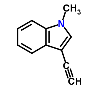 3-Ethynyl-1-methyl-1h-indoleStructure,85094-88-8Structure 3-Ethynyl-1-methyl-1h-indole Structure,85094-88-8Structure