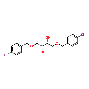 (-)-1,4-Bis-o-(4-chlorobenzyl)-l-threitolStructure,85362-85-2Structure (-)-1,4-Bis-o-(4-chlorobenzyl)-l-threitol Structure,85362-85-2Structure