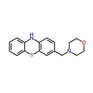3-(Morpholin-4-ylmethyl)-10h-phenothiazineStructure,85689-63-0Structure 3-(Morpholin-4-ylmethyl)-10h-phenothiazine Structure,85689-63-0Structure