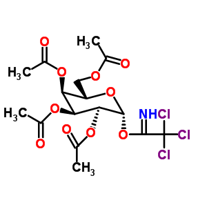 Alpha-d-galactopyranose, 2,3,4,6-tetraacetate 1-(2,2,2-trichloroethanimidate)Structure,86520-63-0Structure Alpha-d-galactopyranose, 2,3,4,6-tetraacetate 1-(2,2,2-trichloroethanimidate) Structure,86520-63-0Structure