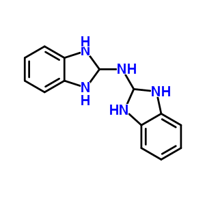 N-(2,3-dihydro-1h-benzoimidazol-2-yl)-2,3-dihydro-1h-benzoimidazol-2-amineStructure,86834-46-0Structure N-(2,3-dihydro-1h-benzoimidazol-2-yl)-2,3-dihydro-1h-benzoimidazol-2-amine Structure,86834-46-0Structure