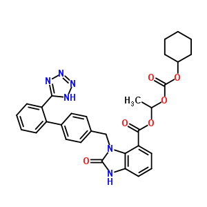 O-desethyl candesartan cilexetilStructure,869631-11-8Structure O-desethyl candesartan cilexetil Structure,869631-11-8Structure
