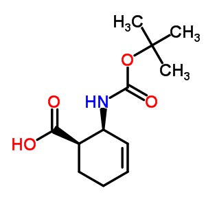 (1R,2s)-boc-2-氨基-3-環(huán)己烯羧酸結(jié)構(gòu)式_870288-16-7結(jié)構(gòu)式