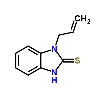 1,3-二氫-1-(2-丙基)-(9ci)-2H-苯并咪唑-2-硫酮結(jié)構(gòu)式_87216-53-3結(jié)構(gòu)式