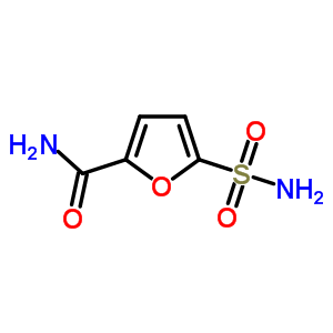 (9ci)-5-(氨基磺?；?-2-呋喃羧酰胺結(jié)構(gòu)式_87299-80-7結(jié)構(gòu)式