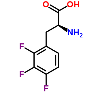 2,3,4-Trifluoro-l-phenylalanineStructure,873429-58-4Structure 2,3,4-Trifluoro-l-phenylalanine Structure,873429-58-4Structure
