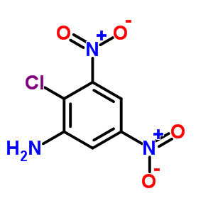 Benzenamine,2-chloro-3,5-dinitro-Structure,88140-44-7Structure Benzenamine,2-chloro-3,5-dinitro- Structure,88140-44-7Structure
