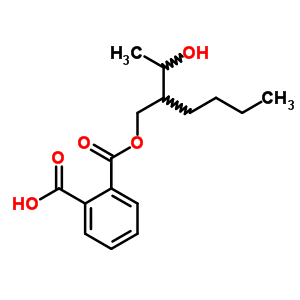 Mono(2-(1-hydroxyethyl)hexyl) PhthalateStructure,88144-76-7Structure Mono(2-(1-hydroxyethyl)hexyl) Phthalate Structure,88144-76-7Structure