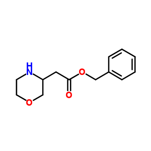 嗎啉-3-乙酸芐酯結(jié)構(gòu)式_885273-91-6結(jié)構(gòu)式