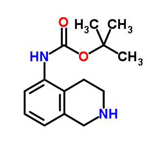 (1,2,3,4-Tetrahydro-isoquinolin-5-yl)-carbamic acid tert-butyl esterStructure,887591-04-0Structure (1,2,3,4-Tetrahydro-isoquinolin-5-yl)-carbamic acid tert-butyl ester Structure,887591-04-0Structure