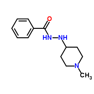 N-benzoyl-n-(n-methyl-piperidin-4-yl)-hydrazineStructure,88858-10-0Structure N-benzoyl-n-(n-methyl-piperidin-4-yl)-hydrazine Structure,88858-10-0Structure