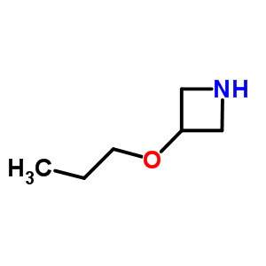 3-丙氧基氮雜丁烷結(jié)構(gòu)式_897086-92-9結(jié)構(gòu)式