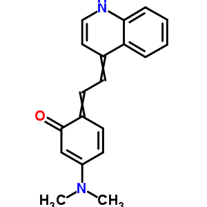 5-(二甲基氨基)-2-[2-(4-喹啉)乙烯]-苯酚結(jié)構(gòu)式_899-82-1結(jié)構(gòu)式