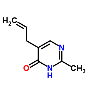 (7ci)-5-烯丙基-2-甲基-4-羥基嘧啶結(jié)構(gòu)式_90006-94-3結(jié)構(gòu)式