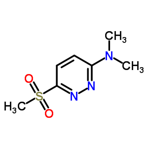 N,n-dimethyl-6-methylsulfonyl-pyridazin-3-amineStructure,90008-69-8Structure N,n-dimethyl-6-methylsulfonyl-pyridazin-3-amine Structure,90008-69-8Structure