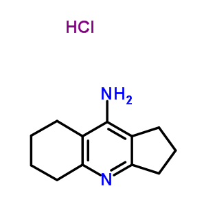 2,3,5,6,7,8-Hexahydro-9-amino-1h-cyclopenta(b)quinoline hydrochlorideStructure,90043-86-0Structure 2,3,5,6,7,8-Hexahydro-9-amino-1h-cyclopenta(b)quinoline hydrochloride Structure,90043-86-0Structure
