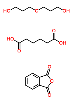 Hexanedioic acid polymer with 1,3-isobenzofurandione and oxybis(propanol)Structure,9011-80-7Structure Hexanedioic acid polymer with 1,3-isobenzofurandione and oxybis(propanol) Structure,9011-80-7Structure