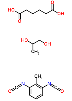 Propylene glycol, adipic acid, tolylene diisocyanate polymerStructure,9019-93-6Structure Propylene glycol, adipic acid, tolylene diisocyanate polymer Structure,9019-93-6Structure