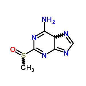 9H-purin-6-amine,2-(methylsulfinyl)-Structure,90196-02-4Structure 9H-purin-6-amine,2-(methylsulfinyl)- Structure,90196-02-4Structure