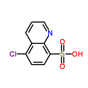 5-Chloroquinoline-8-sulfonic acidStructure,90225-09-5Structure 5-Chloroquinoline-8-sulfonic acid Structure,90225-09-5Structure