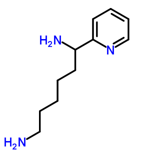 1-吡啶-2-基-1,6-己二胺結(jié)構(gòu)式_904813-53-2結(jié)構(gòu)式
