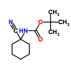 (1-Cyano-cyclohexyl)-carbamic acid tert-butyl esterStructure,904816-62-2Structure (1-Cyano-cyclohexyl)-carbamic acid tert-butyl ester Structure,904816-62-2Structure
