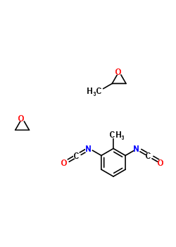 Polypropylene glycol, ethoxylated polymer with toluenediisocyanateStructure,9052-50-0Structure Polypropylene glycol, ethoxylated polymer with toluenediisocyanate Structure,9052-50-0Structure