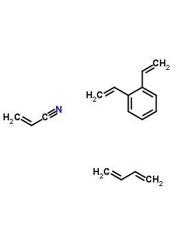 2-Propenenitrile, polymer with 1,3-butadiene and diethenylbenzeneStructure,9052-77-1Structure 2-Propenenitrile, polymer with 1,3-butadiene and diethenylbenzene Structure,9052-77-1Structure