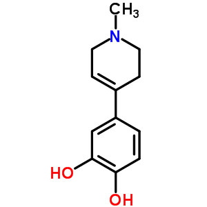 1,2-Benzenediol, 4-(1,2,3,6-tetrahydro-1-methyl-4-pyridinyl)-(9ci)Structure,90684-16-5Structure 1,2-Benzenediol, 4-(1,2,3,6-tetrahydro-1-methyl-4-pyridinyl)-(9ci) Structure,90684-16-5Structure
