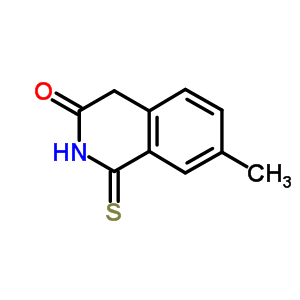 7-Methyl-1-sulfanylidene-4h-isoquinolin-3-oneStructure,90923-89-0Structure 7-Methyl-1-sulfanylidene-4h-isoquinolin-3-one Structure,90923-89-0Structure