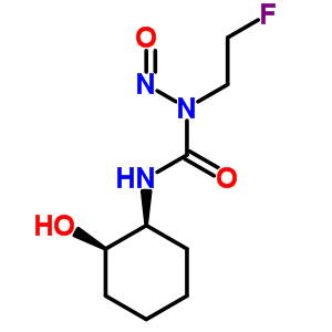 Urea, n-(2-fluoroethyl)-n-(2-hydroxycyclohexyl)-n-nitroso-, cis-Structure,91390-37-3Structure Urea, n-(2-fluoroethyl)-n-(2-hydroxycyclohexyl)-n-nitroso-, cis- Structure,91390-37-3Structure