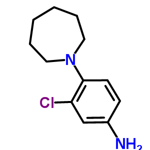 4-(1-Azepanyl)-3-chloroanilineStructure,915921-17-4Structure 4-(1-Azepanyl)-3-chloroaniline Structure,915921-17-4Structure