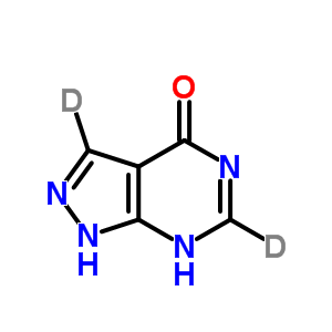 Allopurinol-d2Structure,916979-34-5Structure Allopurinol-d2 Structure,916979-34-5Structure