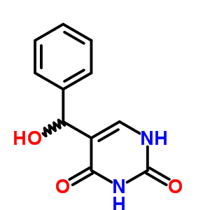 5-(Hydroxy-phenyl-methyl)-1h-pyrimidine-2,4-dioneStructure,92016-66-5Structure 5-(Hydroxy-phenyl-methyl)-1h-pyrimidine-2,4-dione Structure,92016-66-5Structure
