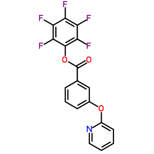 嘧啶-5-羧酸五氟苯酯結(jié)構(gòu)式_921938-48-9結(jié)構(gòu)式