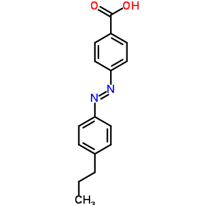 4-(4-Propylphenyl)diazenylbenzoic acidStructure,92966-23-9Structure 4-(4-Propylphenyl)diazenylbenzoic acid Structure,92966-23-9Structure