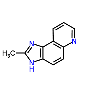 1H-imidazo[4,5-f]quinoline,2-methyl-(9ci) Structure,93201-85-5Structure