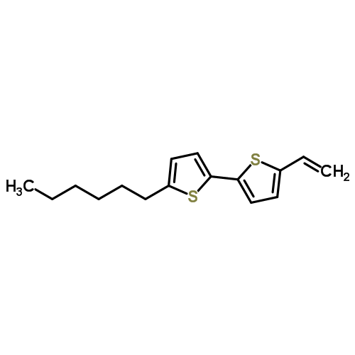 5-Hexyl-5’-vinyl-2,2’-bithiopheneStructure,942435-50-9Structure 5-Hexyl-5’-vinyl-2,2’-bithiophene Structure,942435-50-9Structure